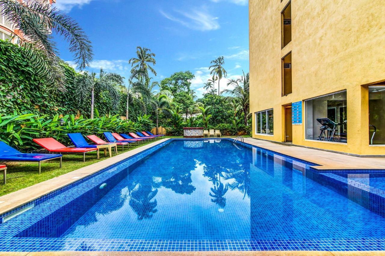 Veera Strand Park Serviced Apartments Near Calangute Bagian luar foto