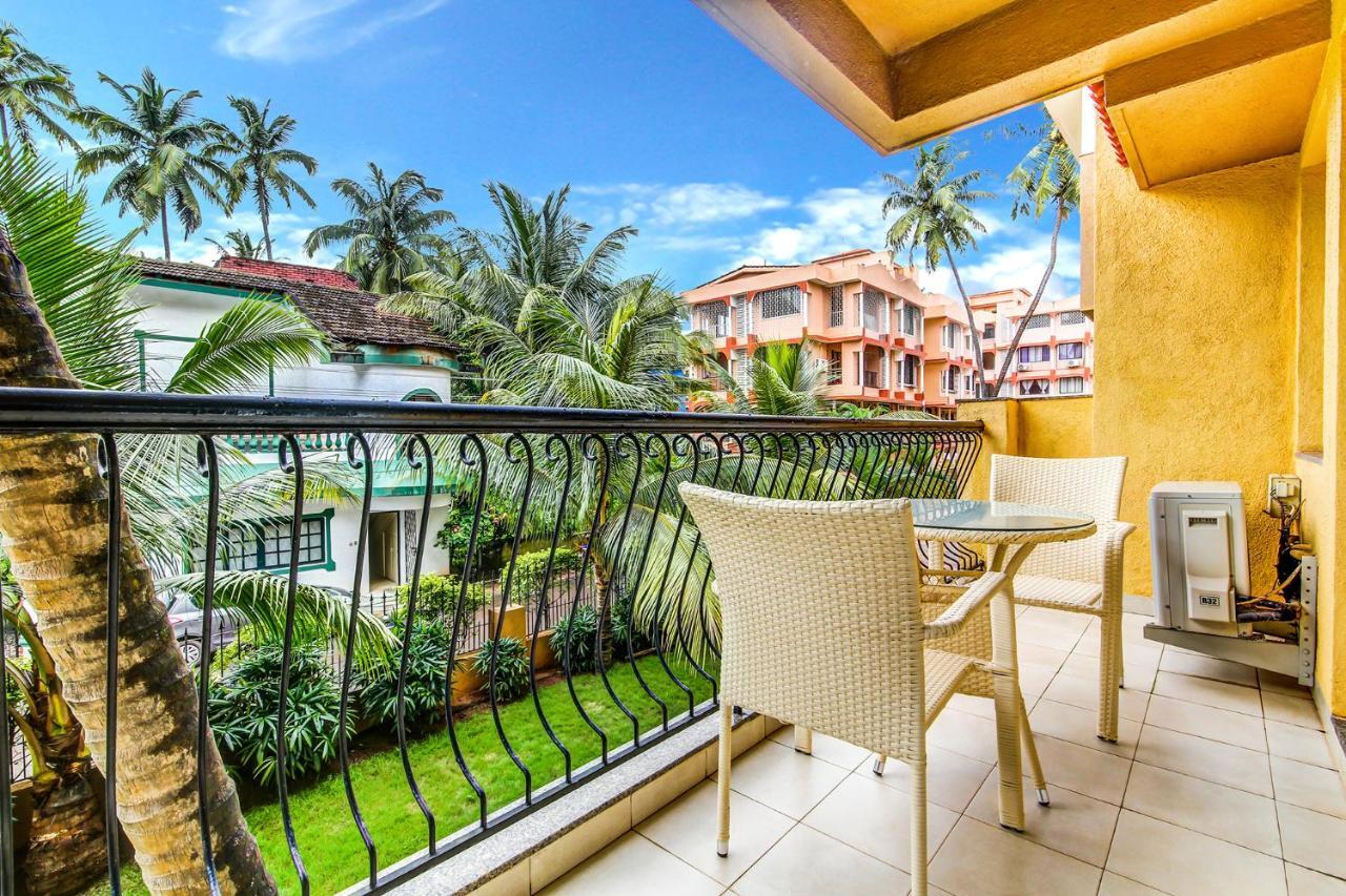 Veera Strand Park Serviced Apartments Near Calangute Bagian luar foto